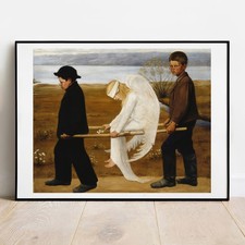 Stampa Simberg The Wounded