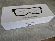 Occhiali led luminosi Bluetooth personalizzabile futuristici feste App