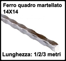 barra quadra in ferro battuto