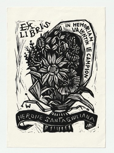 Remo wolf exlibris für - remo,