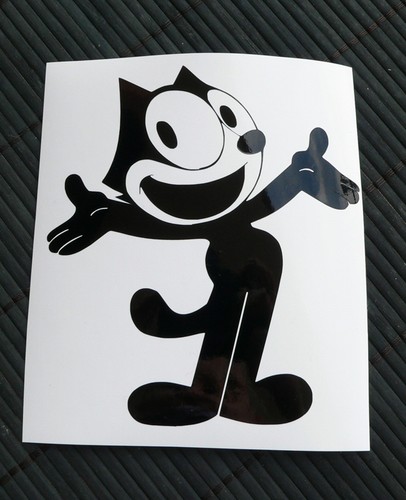 Adesivo gatto felix - adesivo,