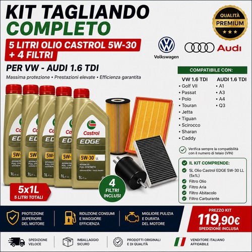 Kit tagliando golf - vw, passat