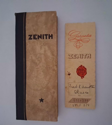 Scatola zenith chronograph - scatola,
