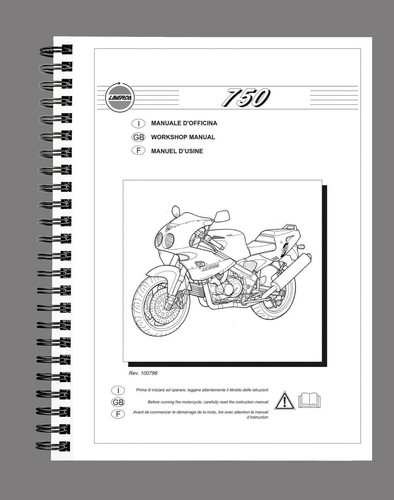 Laverda 750s workshop manual - 750s,