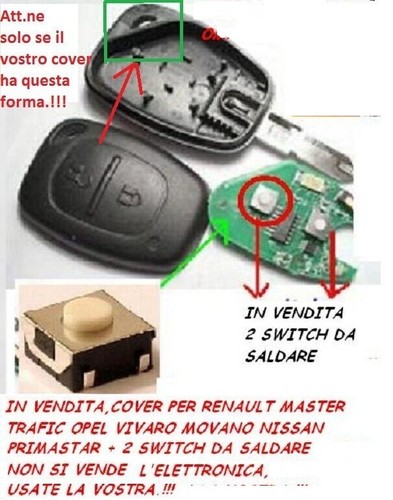 Cover chiave renault - chiave,