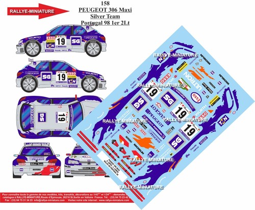 Decals ref 0158 peugeot - decals,