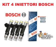 KIT 4 INIETTORI METANO BOSCH