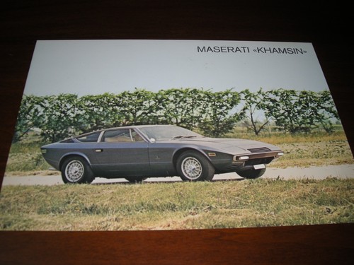 Maserati brochure originale - brochure,