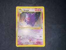 Carta Pokemon GENGAR HOLO 5/62 SET FOSSIL UNLIMITED ITALIANO 1999 Vintage
