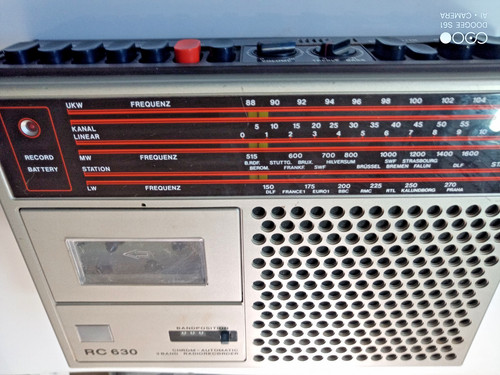 Rare radio cassette itt - cassette,