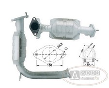 DFC catalyst Ford Focus 1.8i