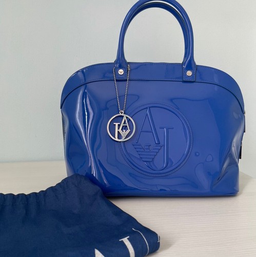 Bauletto vernice con logo e - bauletto,