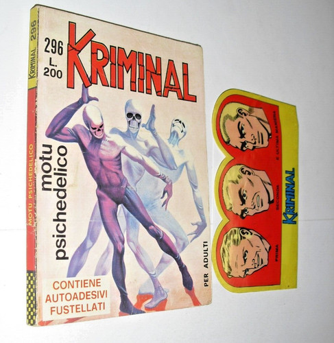 Kriminal 296 motu psichedelico - kriminal,