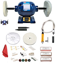 Hilka Smerigliatrice lucidante gioielli 370 W + Albero flessibile scopa 6