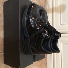 scarpe in vernice nera prima