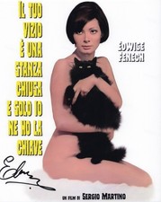 EDWIGE FENECH Foto Autografata Signed Photo PROOF Il tuo vizio è una stanza
