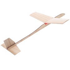 4 pezzi di aerei in legno 