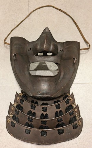 Antica maschera facciale - , menpo