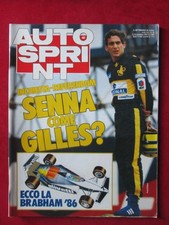 AUTOSPRINT 46 1985 AYRTON