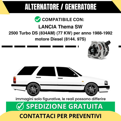 Alternatore lancia thema - thema, sw
