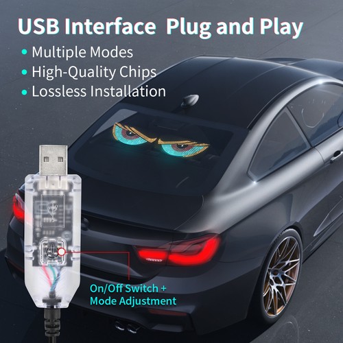 Car usb dynamic devil - 's, eye