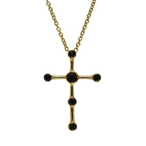Collana croce damiani oro - croce,
