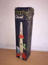 Quercetti SCATOLO VUOTO per Giocattolo Volante MACH-X 2 anni 60-70 Italy Vintage