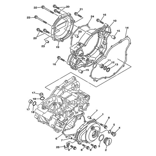 Yamaha yzf 250 2001 - yz, 2001-2017