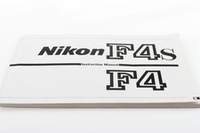 Manuale istruzioni NIKON F4 /