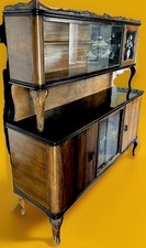 Credenza legno noce mobile stile antico due ante segreto salotto Primi 900