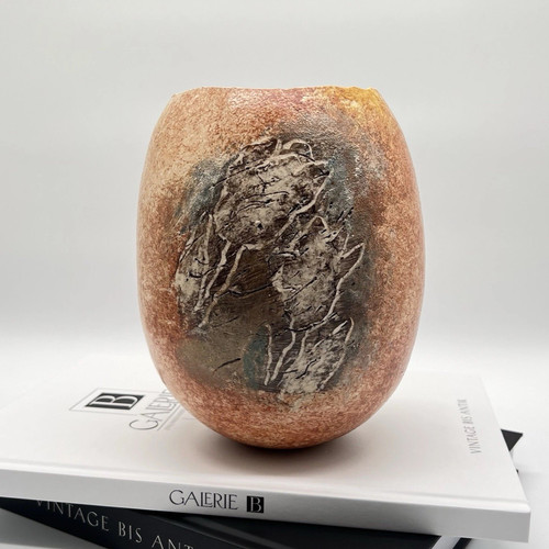 Vaso ceramica firmato - vaso, •