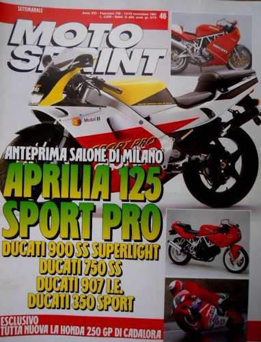 Motosprint 1991 tutto sulla - motosprint,