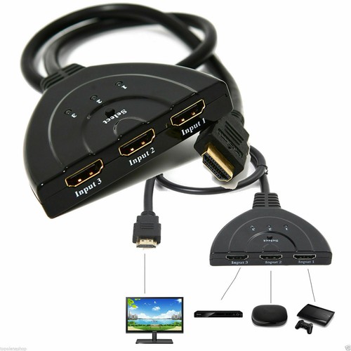 Cavo switch hdmi - 1080p, 3