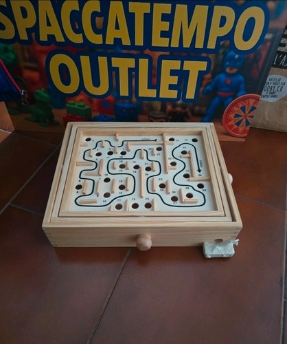 Gioco labirinto legno stile - labirinto,