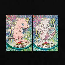 Topps Carte Pokemon Mew-Mewtwo
