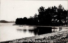 Looking West from the Carry, NORTH HERO, Vermont cartolina fotografica reale