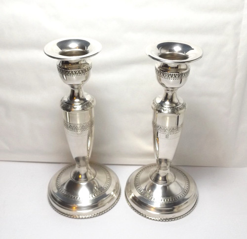 Rara coppia candelabri - coppia,