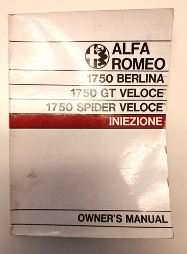 Alfa romeo 1750 berlina gt - berlina,