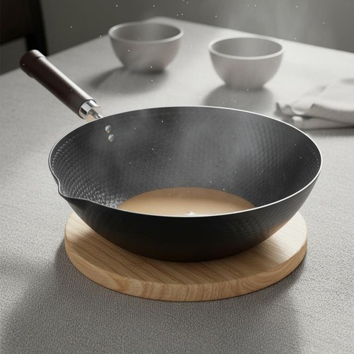 Wok ferro antiruggine - in,