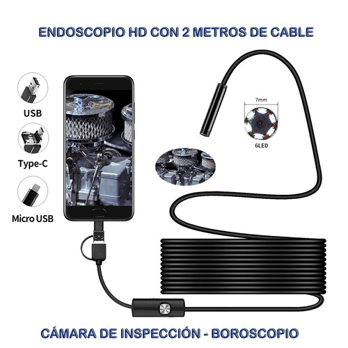 Camera ispezione endoscopio - camera,