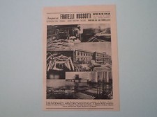 advertising Pubblicità 1951 IMPRESA COSTRUZIONI FRATELLI RUSSOTTI - MESSINA