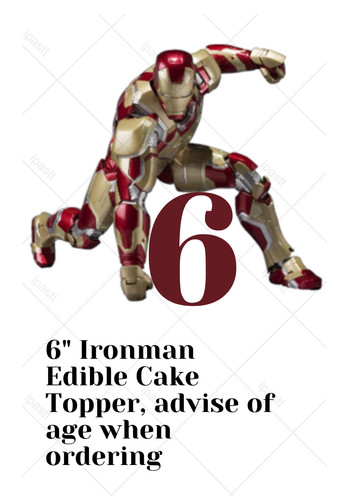 Cake topper commestibile - , 6"