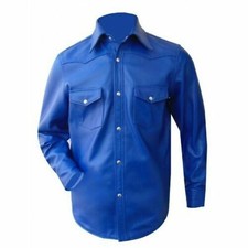 Camicie uomo vera pelle di