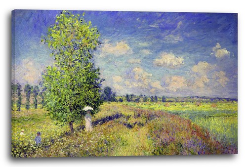 Tela cornice claude monet - tela/cornice,