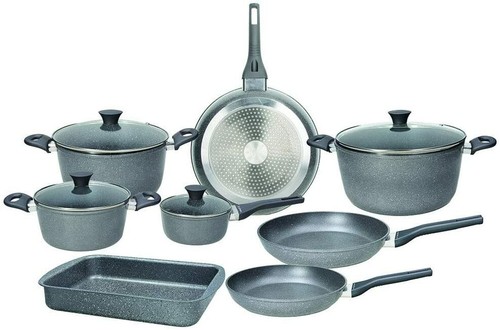 Batteria pentole pezzi - batteria, di