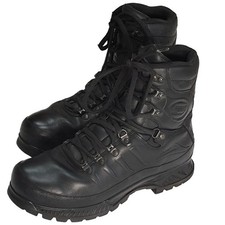 Stivali da combattimento Meindl Combat Extreme WI12 esercito tedesco GORE-TEX neri stivali neri