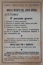 MANIFESTO POSTER È PECCATO