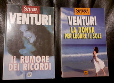 2 LIBRI Maria Venturi: LA DONNA PER LEGARE IL SOLE, IL RUMORE DEI RICORDI (D490)