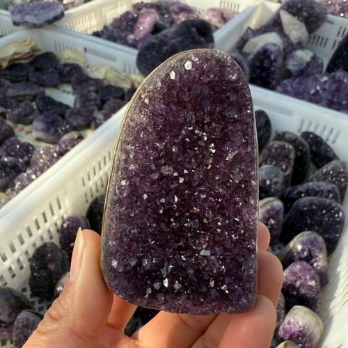 500g ametista naturale geode - 500g+,