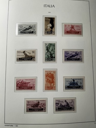 Regno italia 1934 serie - regno, 1934.